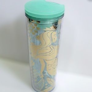Starbucks 2020 Gold Siren Mermaid Tumbler